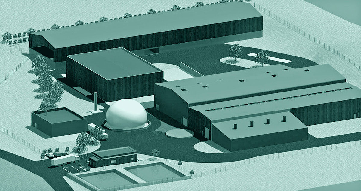 Terra Energies - Une unité de méthanisation agricole à Combrand (79)