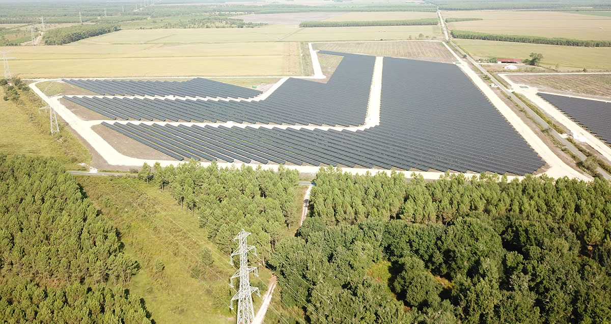 Centrale photovoltaïque Merle Sud à Saint-Magne (33)